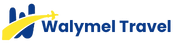 logo for walymel travel agency